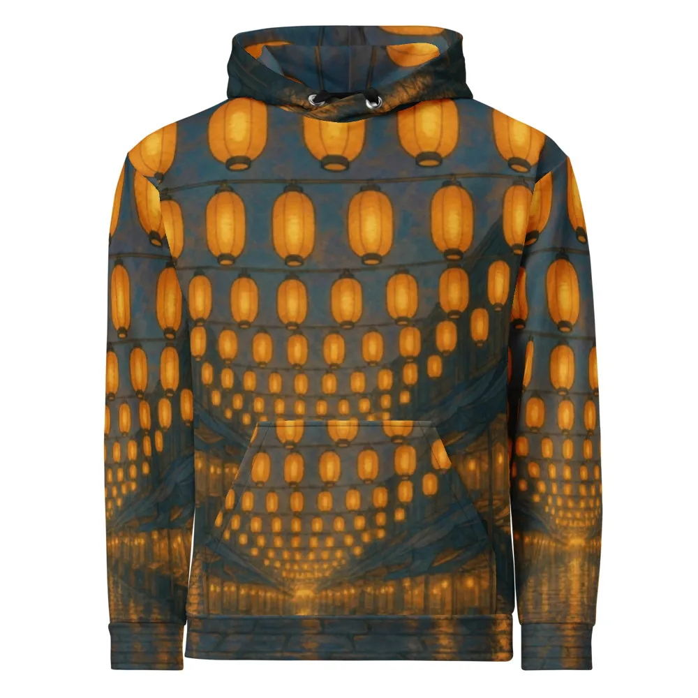 All-over hoodie, Dusk Market, Twelve Colours