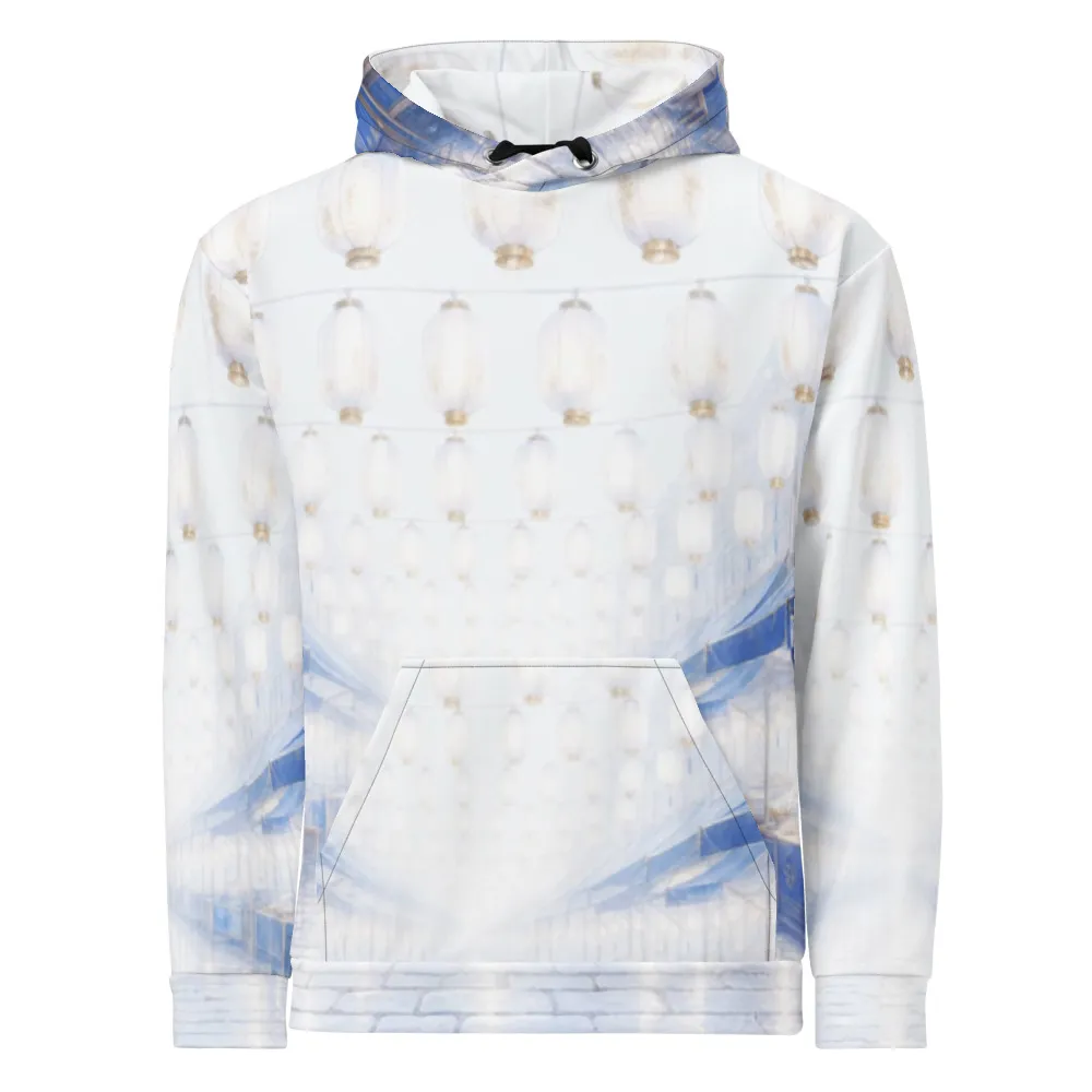 All-over hoodie, Dusk Market, Rim Light
