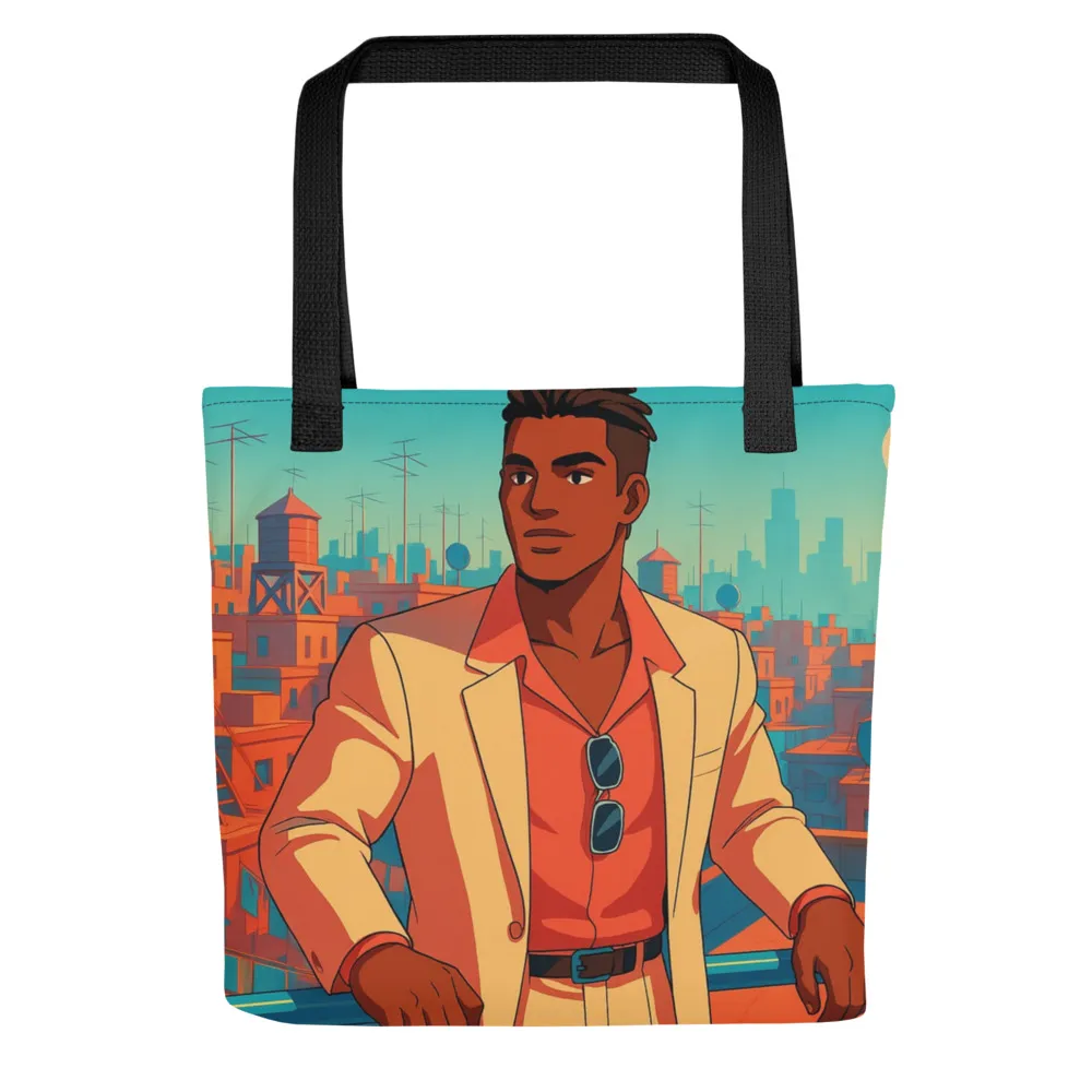 Tote bag printed in the Airbrush hand