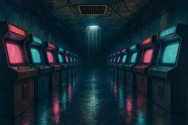 Undercity, drawn in the Twelve Colours hand