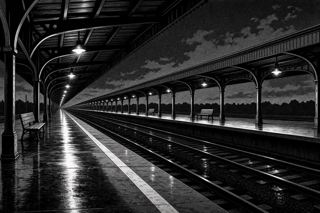 Long Platform, drawn in the Screentone hand